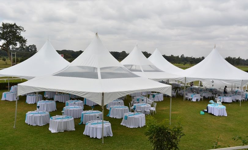 200 Pax Garden Wedding with Hexagonal tents Set Up Package