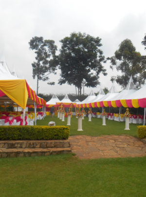 300 Pax Garden Wedding with Mixed Restaurant Set Up Package