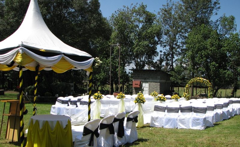 400 Pax Garden Wedding with Theatre Set Up Package