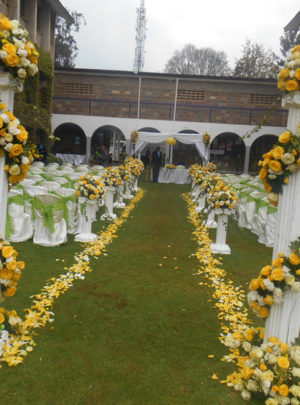 500 Pax Garden Wedding with Theatre Set Up Package