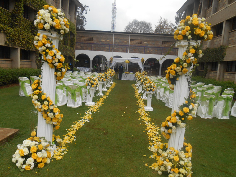 500 Pax Garden Wedding with Theatre Set Up Package