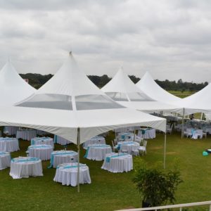 hexagonal or alpine tent