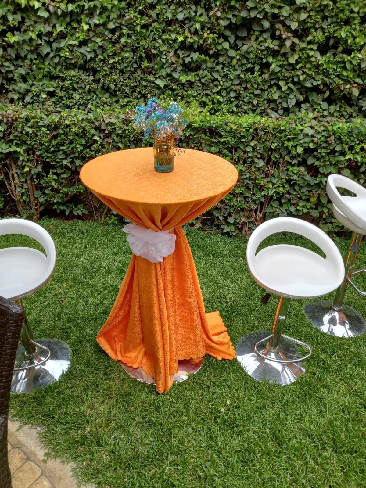 Hire Cocktail Tables and décor from Expat Events