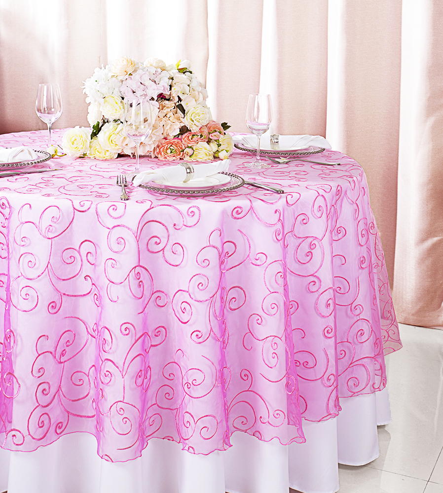 90-round-embroidered-organza-overlay-bubble-gum-95035-1pc-pk-25