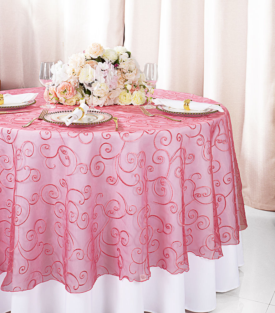 90-round-embroideried-organza-overlay-coral-95006-1pc-pk-28